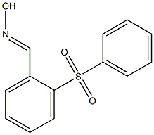 2-(phenylsulfonyl)benzaldehyde oxime|