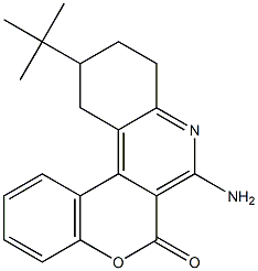 7-amino-11-tert-butyl-9,10,11,12-tetrahydro-6H-chromeno[3,4-c]quinolin-6-one|