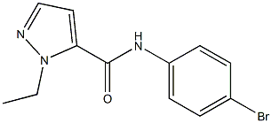 N-(4-bromophenyl)-1-ethyl-1H-pyrazole-5-carboxamide Structure