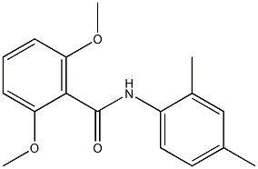 N-(2,4-dimethylphenyl)-2,6-dimethoxybenzamide Structure