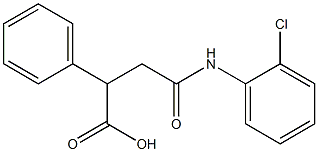 4-(2-chloroanilino)-4-oxo-2-phenylbutanoic acid