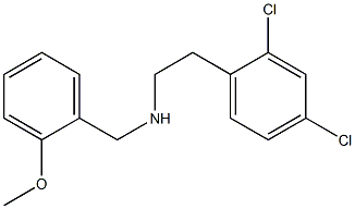 N-[2-(2,4-dichlorophenyl)ethyl]-N-(2-methoxybenzyl)amine