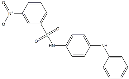  N-(4-anilinophenyl)-3-nitrobenzenesulfonamide