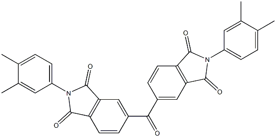 2-(3,4-dimethylphenyl)-5-{[2-(3,4-dimethylphenyl)-1,3-dioxo-2,3-dihydro-1H-isoindol-5-yl]carbonyl}-1H-isoindole-1,3(2H)-dione