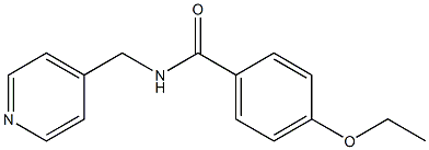 4-ethoxy-N-(4-pyridinylmethyl)benzamide Struktur