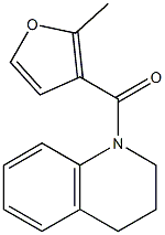 1-(2-methyl-3-furoyl)-1,2,3,4-tetrahydroquinoline 结构式