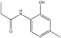 N-(2-hydroxy-4-methylphenyl)propanamide Structure