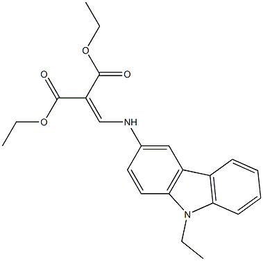 diethyl 2-{[(9-ethyl-9H-carbazol-3-yl)amino]methylene}malonate