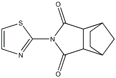 4-(1,3-thiazol-2-yl)-4-azatricyclo[5.2.1.0~2,6~]decane-3,5-dione Structure