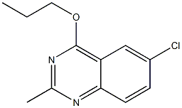 6-chloro-2-methyl-4-quinazolinyl propyl ether|