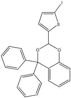 2-(5-iodo-2-thienyl)-4,4-diphenyl-4H-1,3-benzodioxine