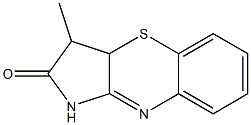 3-methyl-3,3a-dihydropyrrolo[3,2-b][1,4]benzothiazin-2(1H)-one