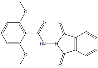 N-(1,3-dioxo-1,3-dihydro-2H-isoindol-2-yl)-2,6-bis(methyloxy)benzamide