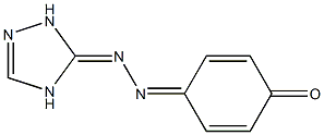 2,4-dihydro-3H-1,2,4-triazol-3-one (4-oxo-2,5-cyclohexadien-1-ylidene)hydrazone