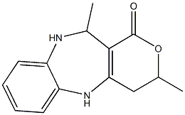3,11-dimethyl-4,5,10,11-tetrahydropyrano[4,3-b][1,5]benzodiazepin-1(3H)-one
