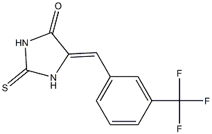 2-thioxo-5-[3-(trifluoromethyl)benzylidene]-4-imidazolidinone|