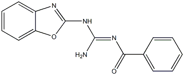 N-(1,3-benzoxazol-2-yl)-N''-benzoylguanidine