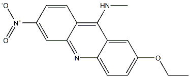 2-ethoxy-6-nitro-9-(methylamino)acridine Structure