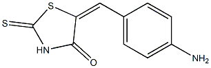 5-(4-aminobenzylidene)-2-thioxo-1,3-thiazolidin-4-one Structure