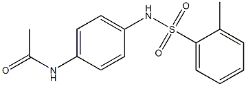  N-(4-{[(2-methylphenyl)sulfonyl]amino}phenyl)acetamide