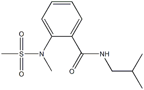 N-isobutyl-2-[methyl(methylsulfonyl)amino]benzamide|