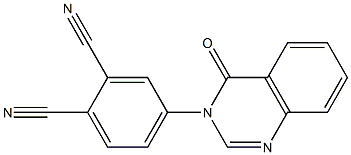 4-(4-oxo-3(4H)-quinazolinyl)phthalonitrile