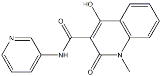 4-hydroxy-1-methyl-2-oxo-N-pyridin-3-yl-1,2-dihydroquinoline-3-carboxamide