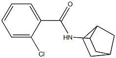 N-bicyclo[2.2.1]hept-2-yl-2-chlorobenzamide Struktur