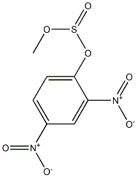 2,4-bisnitrophenyl methyl sulfite Structure