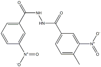  3-nitro-N'-{3-nitro-4-methylbenzoyl}benzohydrazide