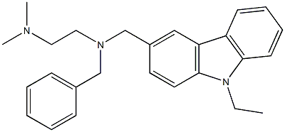 N-benzyl-N-[2-(dimethylamino)ethyl]-N-[(9-ethyl-9H-carbazol-3-yl)methyl]amine|