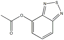 4-(acetyloxy)-2,1,3-benzothiadiazole Structure