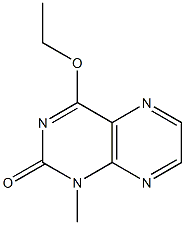 4-ethoxy-1-methyl-2(1H)-pteridinone,,结构式