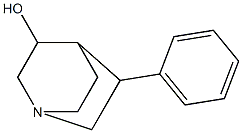 5-phenylquinuclidin-3-ol Struktur