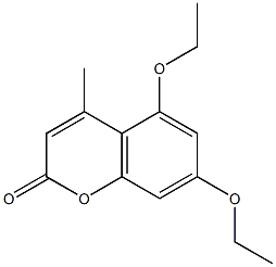 5,7-diethoxy-4-methyl-2H-chromen-2-one