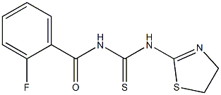  N-(4,5-dihydro-1,3-thiazol-2-yl)-N'-(2-fluorobenzoyl)thiourea