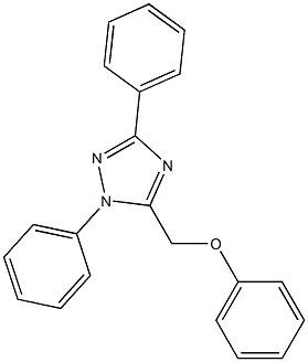 (1,3-diphenyl-1H-1,2,4-triazol-5-yl)methyl phenyl ether