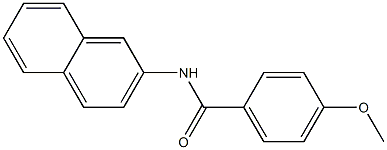 4-methoxy-N-(2-naphthyl)benzamide Structure