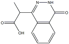 2-(4-oxo-3,4-dihydro-1-phthalazinyl)propanoic acid,,结构式