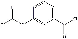 3-(Difluoromethylthio)benzoyl chloride, 97+% Structure