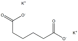 Potassium adipate,capacitor grade 化学構造式