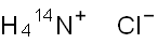 Ammonium-14N  chloride Structure