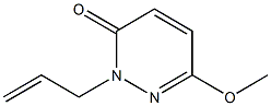 2-allyl-6-methoxypyridazin-3(2H)-one Structure