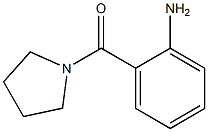 (2-aminophenyl)(1-pyrrolidinyl)methanone Structure