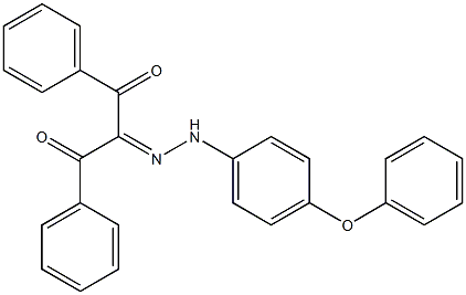 1,3-diphenyl-1,2,3-propanetrione 2-[N-(4-phenoxyphenyl)hydrazone]