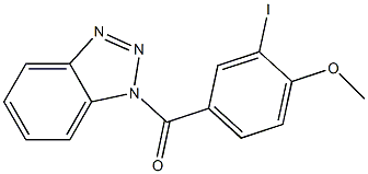  1H-1,2,3-benzotriazol-1-yl(3-iodo-4-methoxyphenyl)methanone