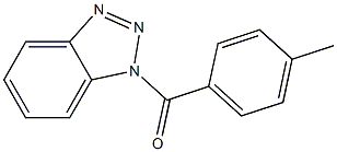 1H-1,2,3-benzotriazol-1-yl(4-methylphenyl)methanone Structure