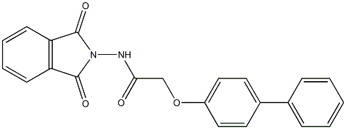 2-([1,1'-biphenyl]-4-yloxy)-N-(1,3-dioxo-1,3-dihydro-2H-isoindol-2-yl)acetamide