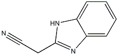 2-(1H-benzimidazol-2-yl)acetonitrile Structure