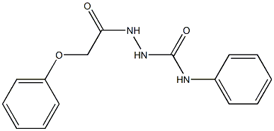 2-(2-phenoxyacetyl)-N-phenyl-1-hydrazinecarboxamide|